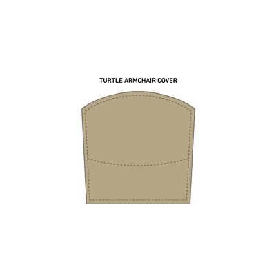 turtle rocking armchair cover
